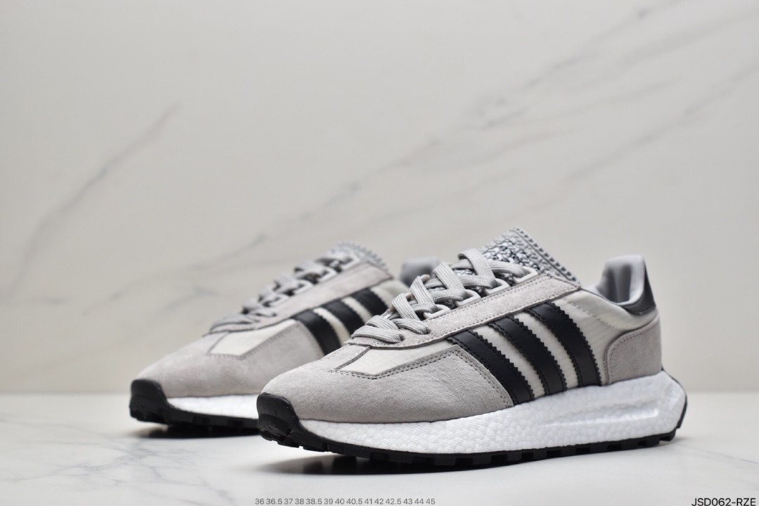 200 阿迪达斯adidas Racing 1 Boost Prototype  速度轻盈复古系列HO3078