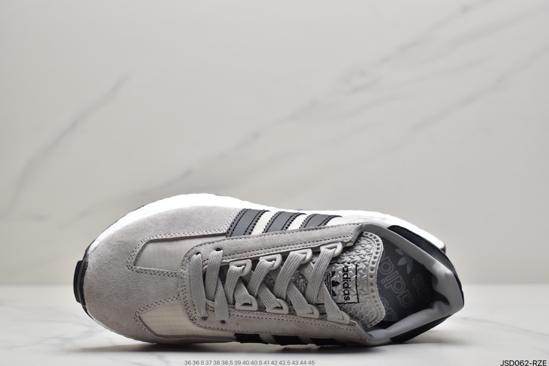 200 阿迪达斯adidas Racing 1 Boost Prototype  速度轻盈复古系列HO3078