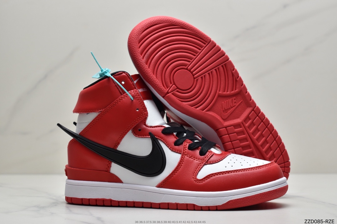 250 耐克AMBUSH x SB Dunk High SB滑板鞋高帮 CU7544-400