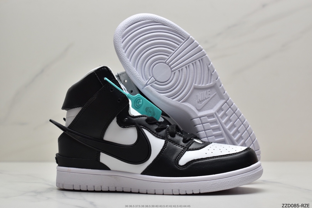 250 耐克AMBUSH x SB Dunk High SB滑板鞋高帮 CU7544-400