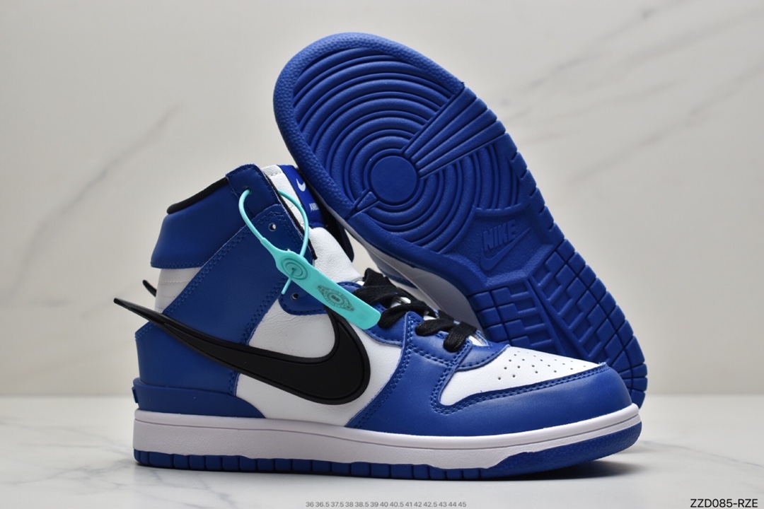 250 耐克AMBUSH x SB Dunk High SB滑板鞋高帮 CU7544-400
