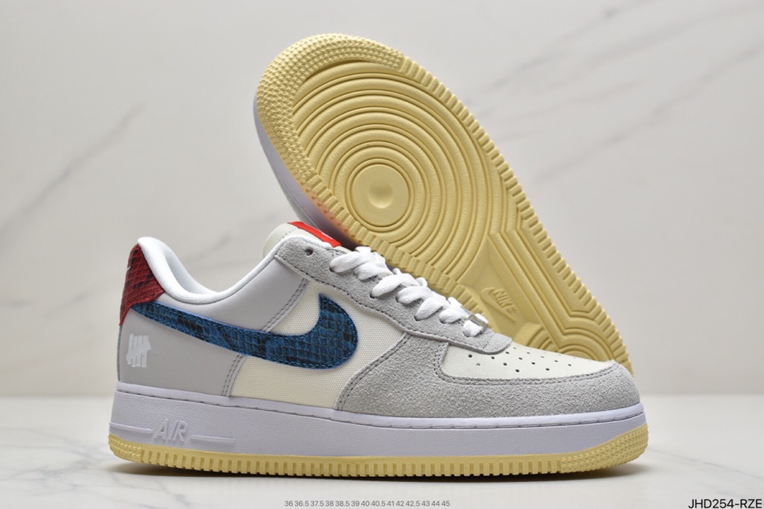 190 耐克 Nike Air Force1MID 07 米白蛇纹 DM8461-001