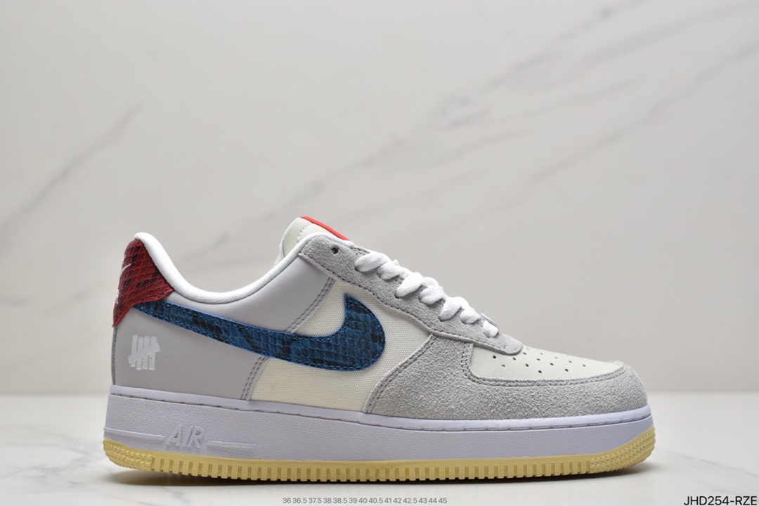 190 耐克 Nike Air Force1MID 07 米白蛇纹 DM8461-001