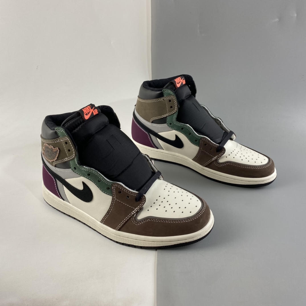 P280  Air Jordan AJ1 High OG ”Hand Crafted” 摩卡彩色拼接 DH3097-001