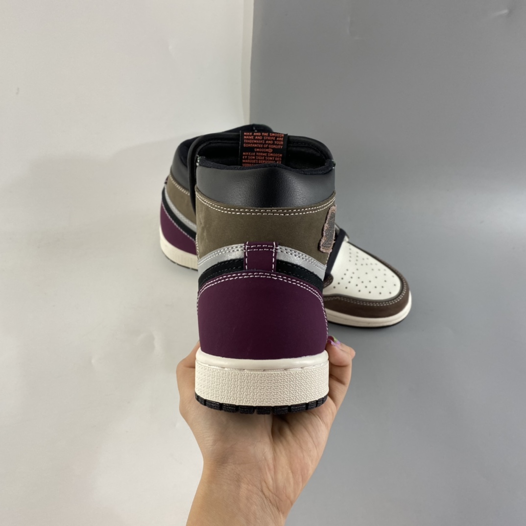 P280  Air Jordan AJ1 High OG ”Hand Crafted” 摩卡彩色拼接 DH3097-001