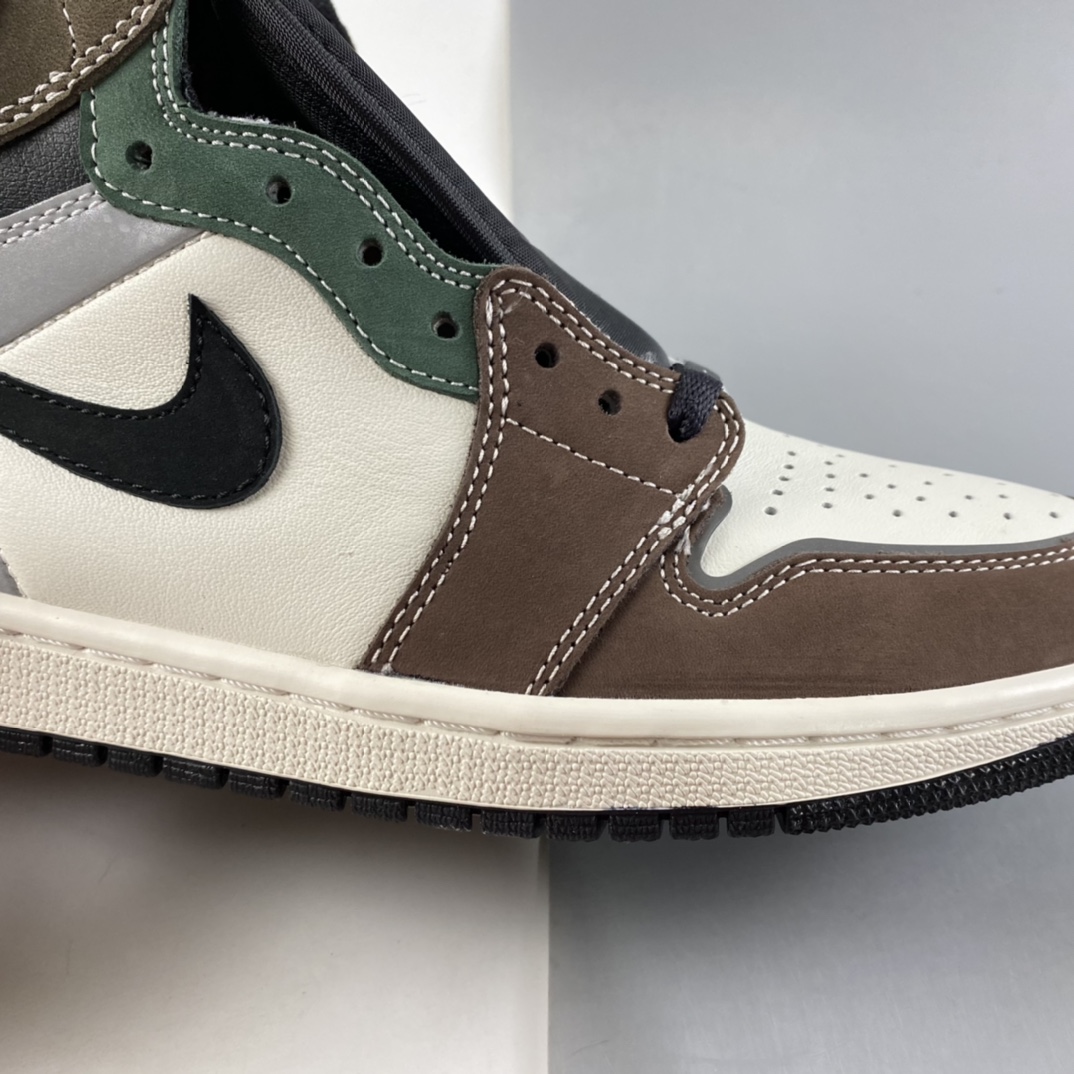 P280  Air Jordan AJ1 High OG ”Hand Crafted” 摩卡彩色拼接 DH3097-001
