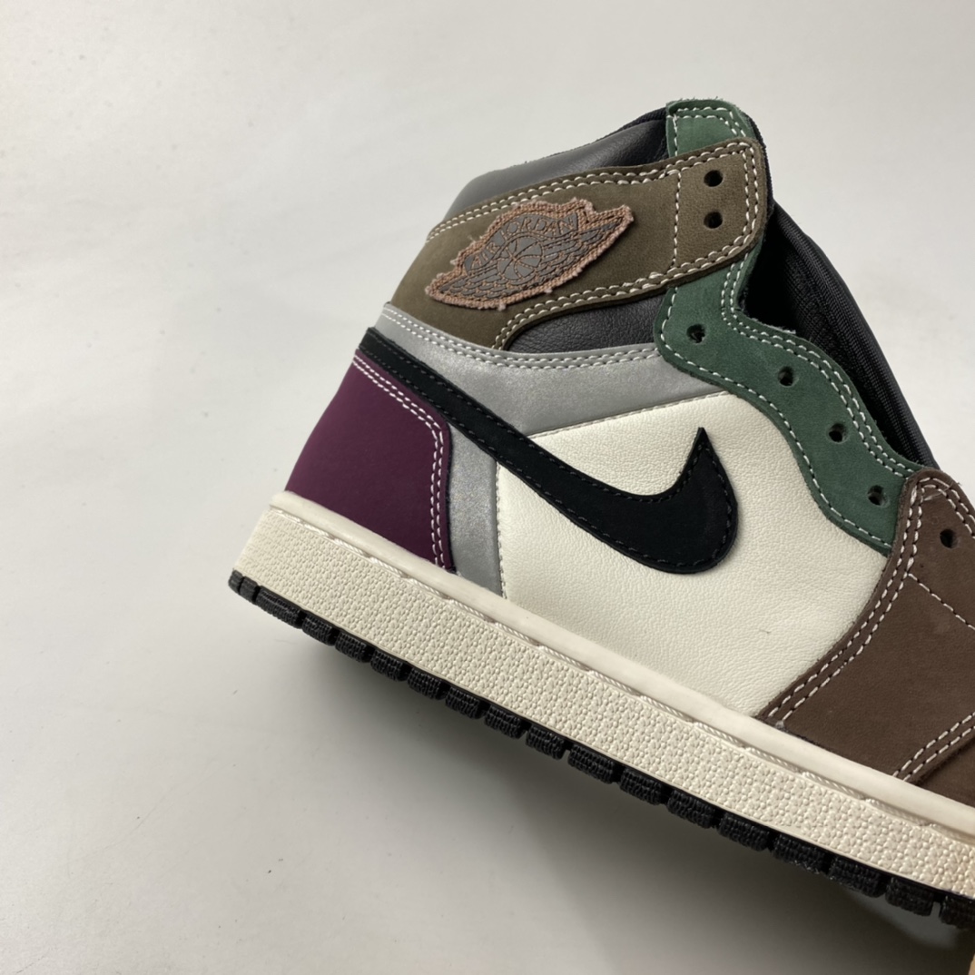 P280  Air Jordan AJ1 High OG ”Hand Crafted” 摩卡彩色拼接 DH3097-001