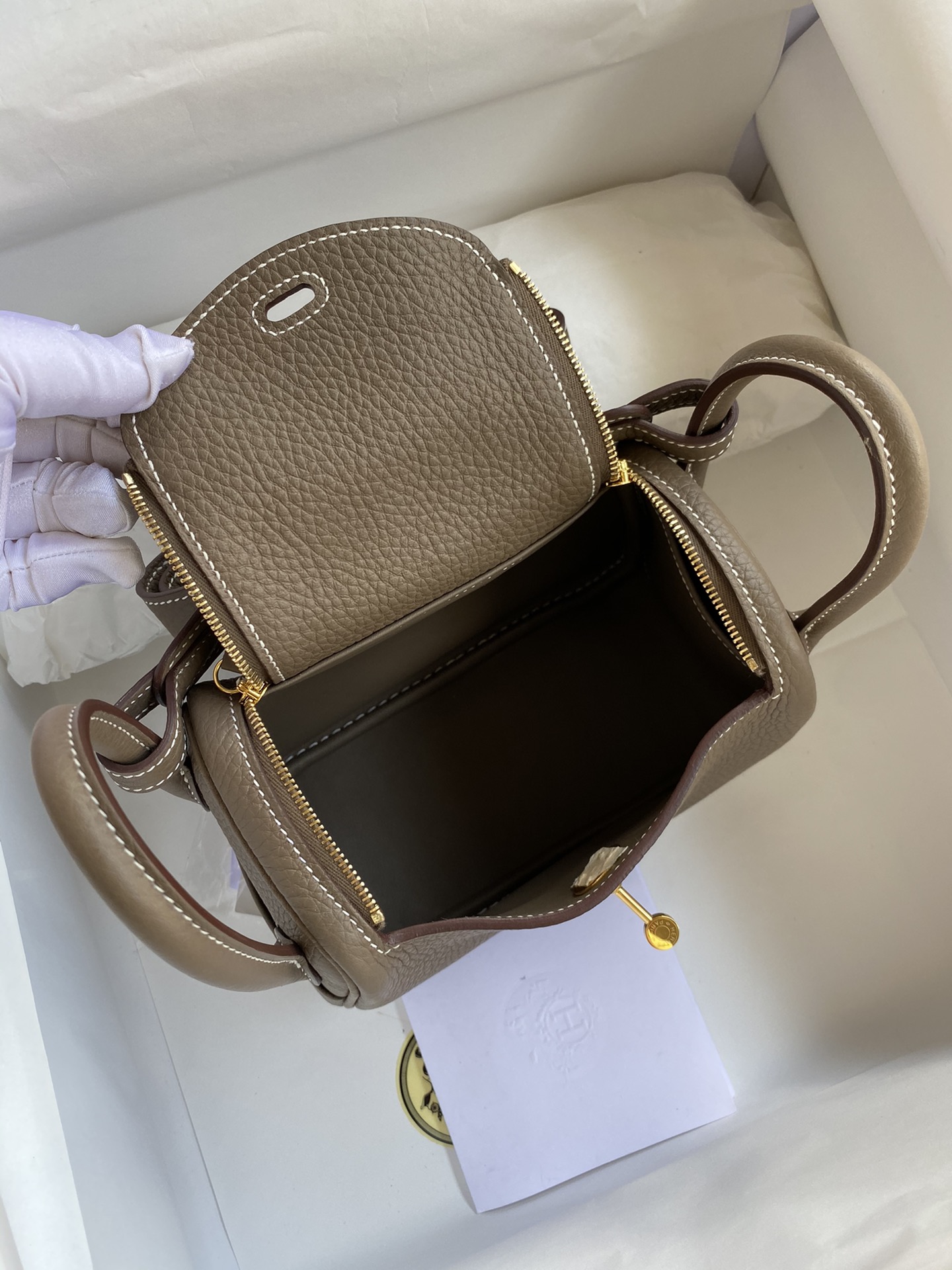 半手缝MiniLindy19cm进口TC皮人手必备品