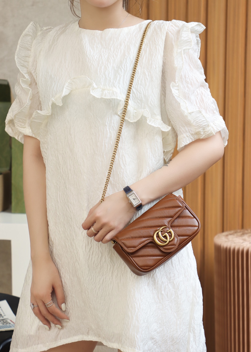 Gucci GG Marmont系列超迷你手袋 574969