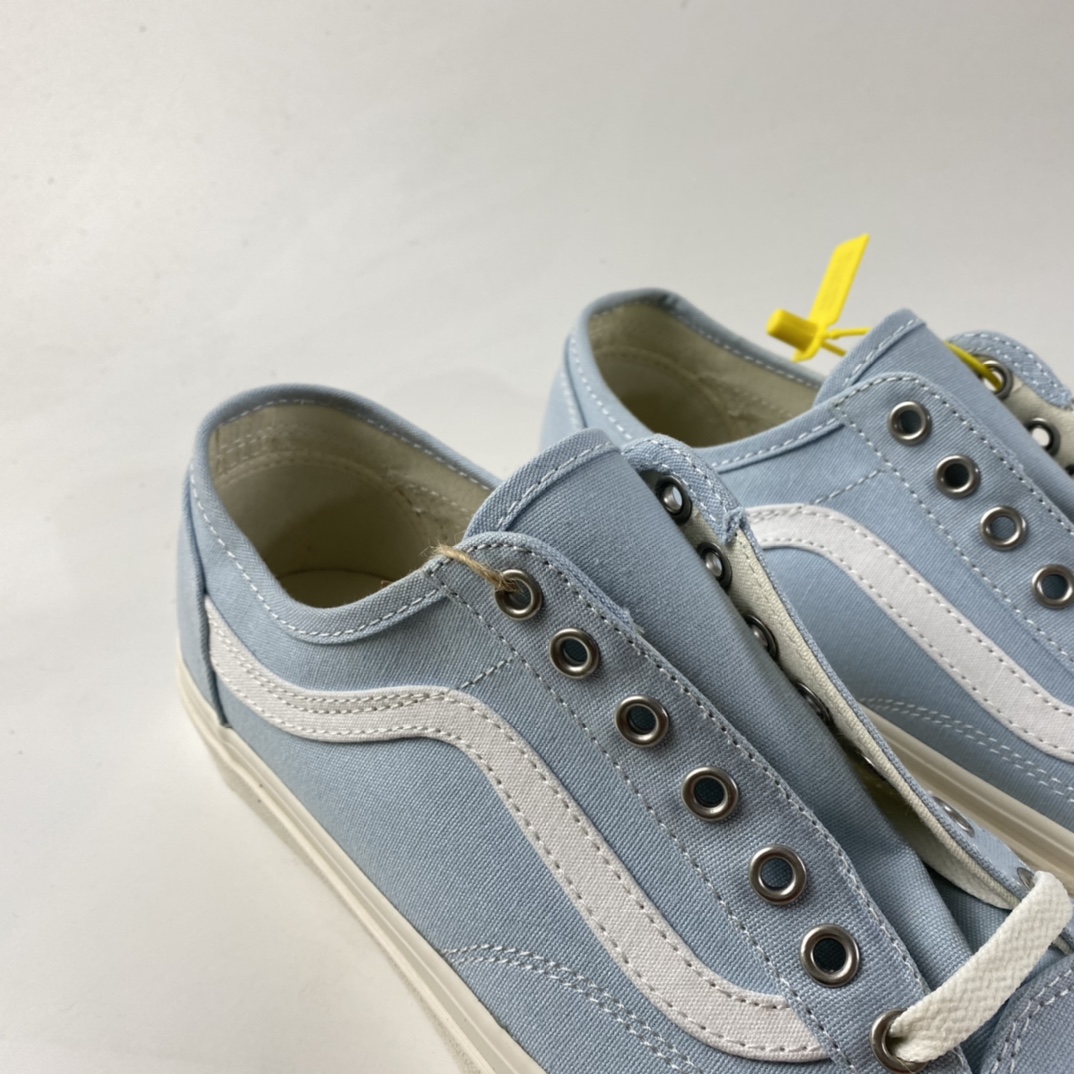 P140  VANS Style 36 ECO THEORY 范斯淡蓝色低帮男女鞋休闲板鞋VN0A54F49FR