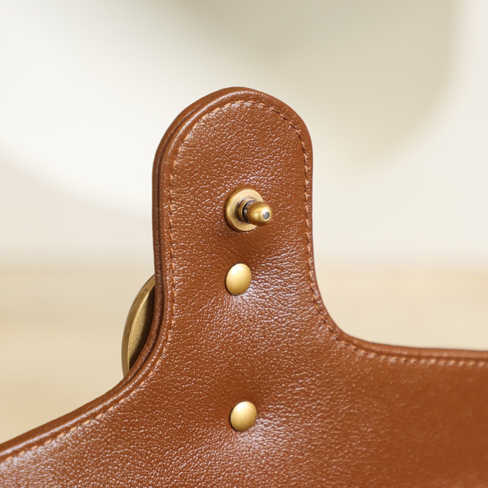 Gucci GG Marmont small matelassé shoulder bag 443497 0OLFT 2535