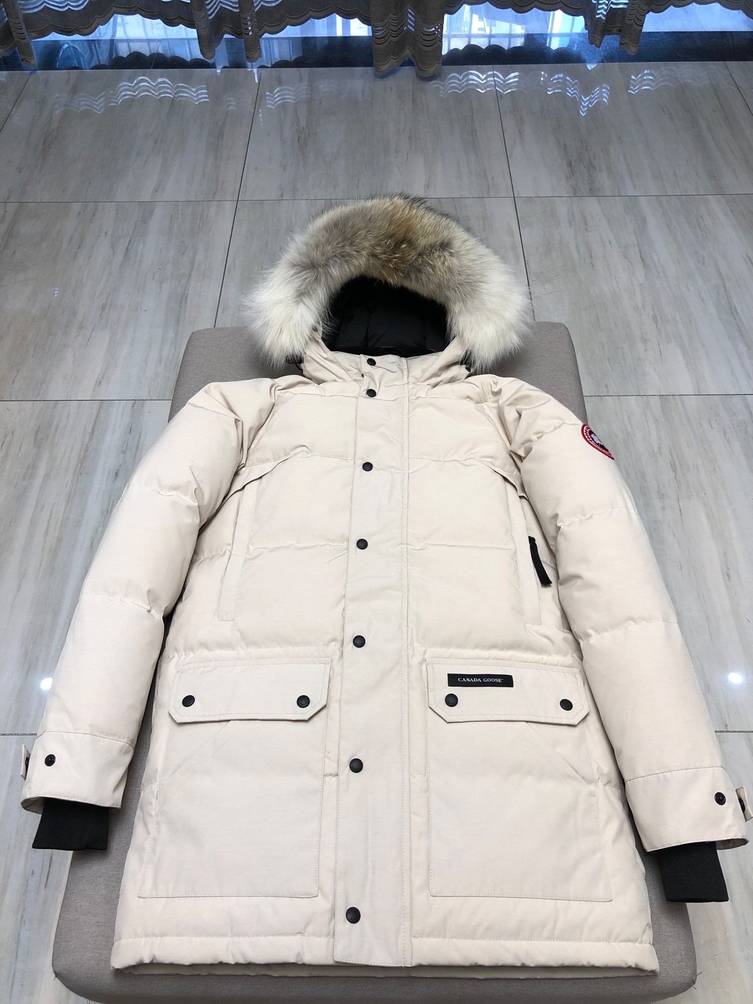 What best replica sellers
 Canada Goose Clothing Down Jacket Black White Men Duck Down