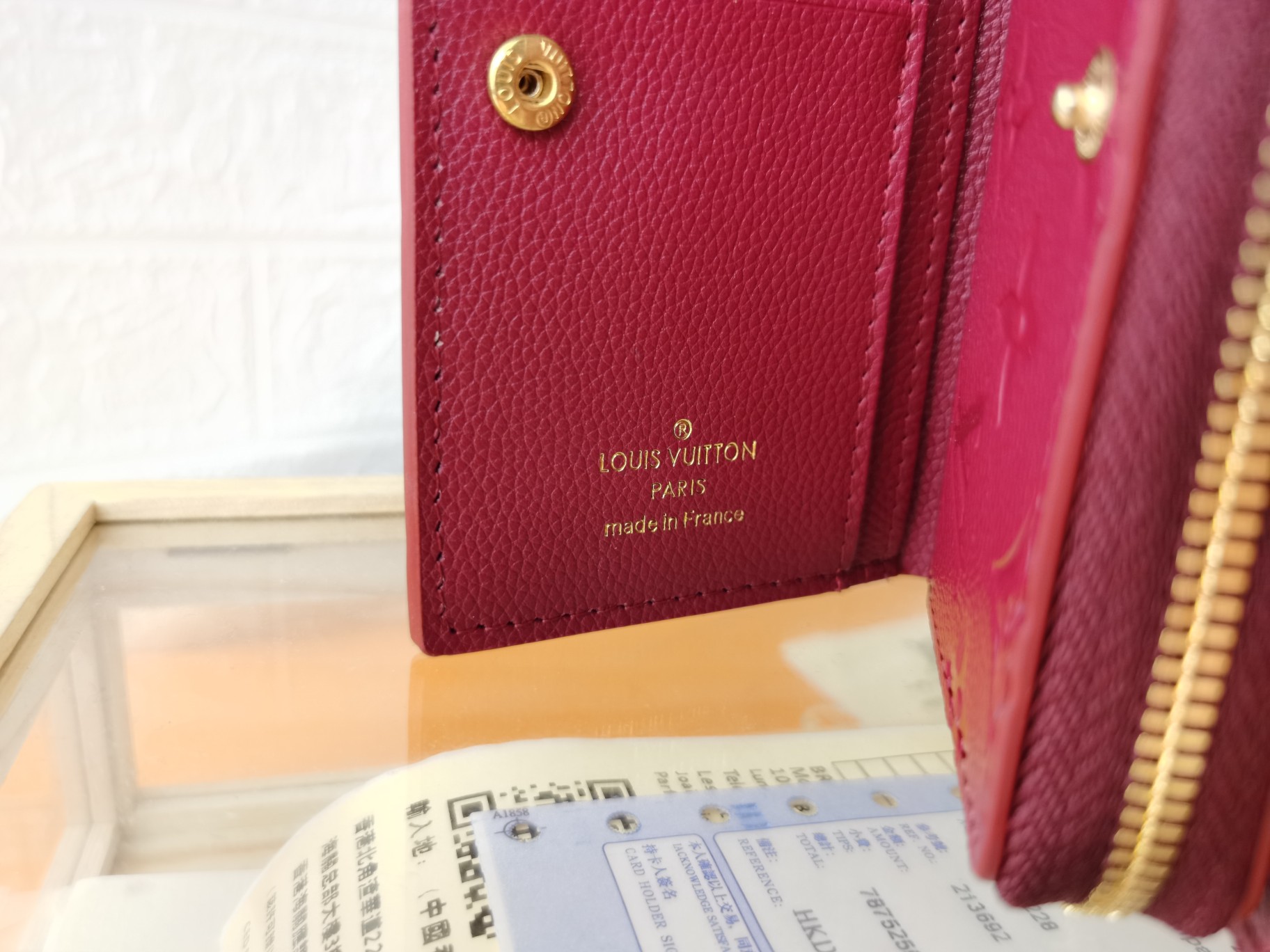 ルイ・ヴィトン M86366 ダイヤモンドパターン 長財布