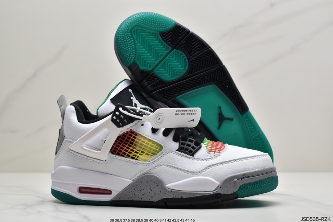 200  Air Jordan 4  “Bright Crimson” 热熔岩308497-116