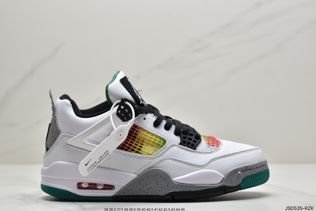 200  Air Jordan 4  “Bright Crimson” 热熔岩308497-116