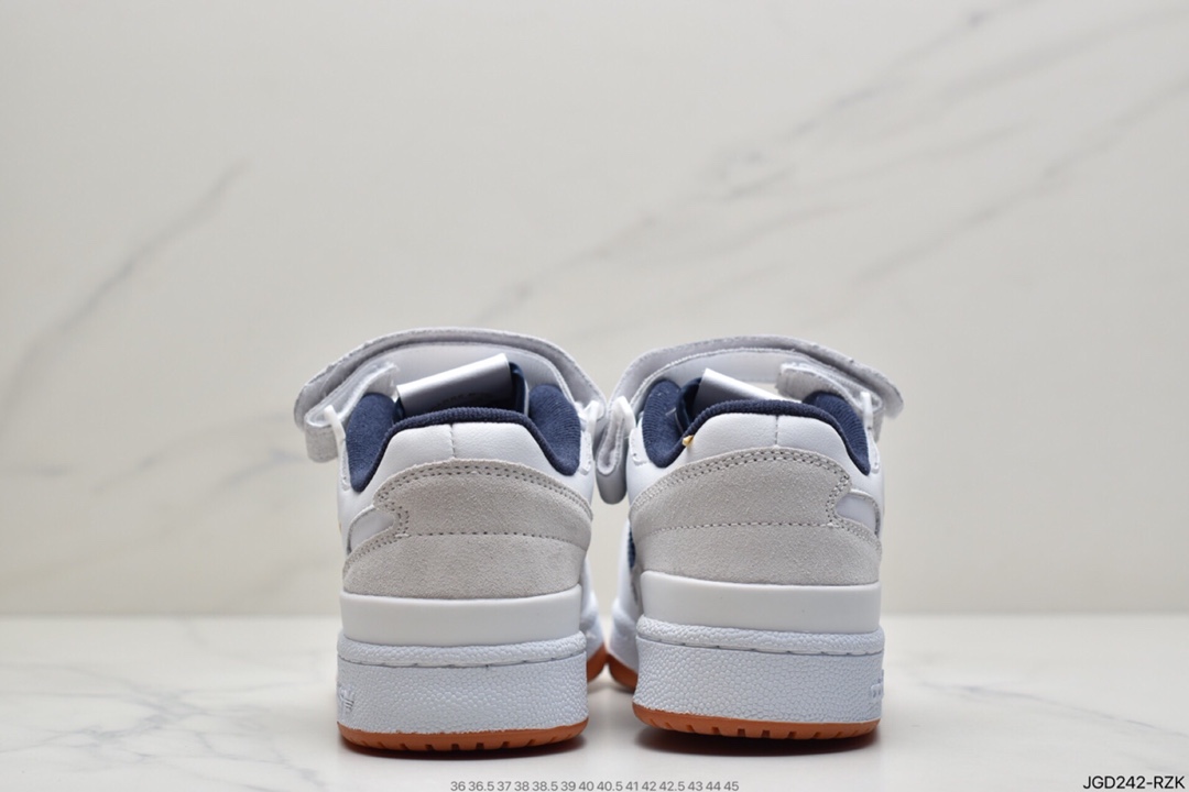 190 Adidas Forum 84 Low OG “Bright Blue” 白蓝 低帮百搭潮流休闲运动板鞋S23764