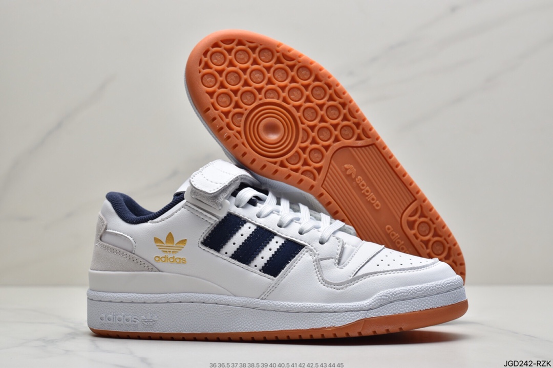 190 Adidas Forum 84 Low OG “Bright Blue” 白蓝 低帮百搭潮流休闲运动板鞋S23764