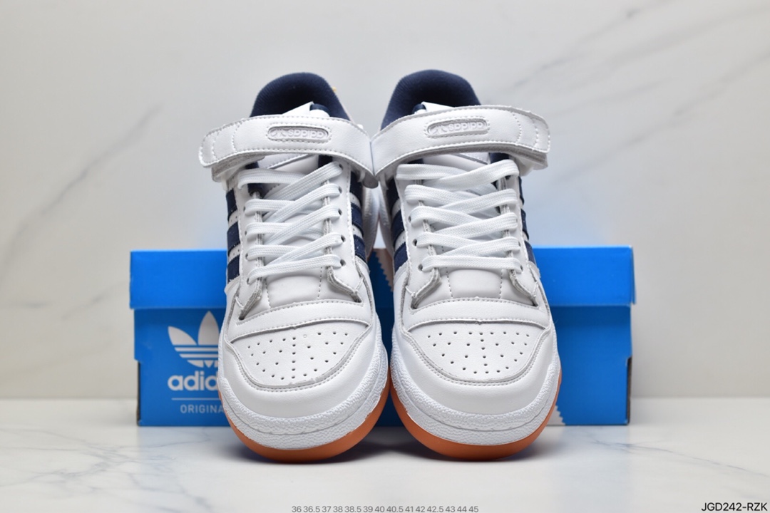 190 Adidas Forum 84 Low OG “Bright Blue” 白蓝 低帮百搭潮流休闲运动板鞋S23764