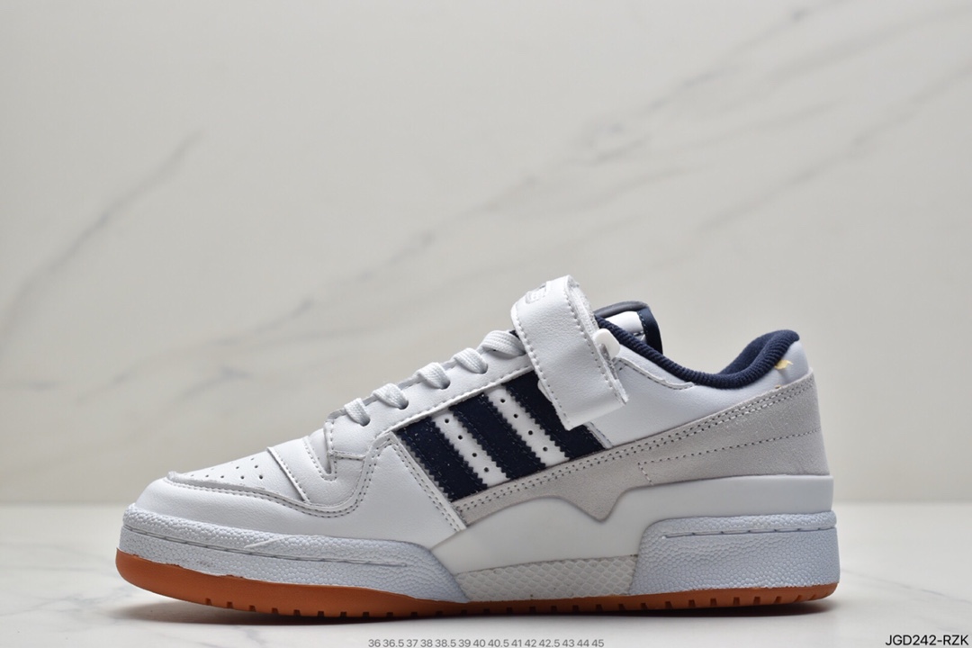 190 Adidas Forum 84 Low OG “Bright Blue” 白蓝 低帮百搭潮流休闲运动板鞋S23764