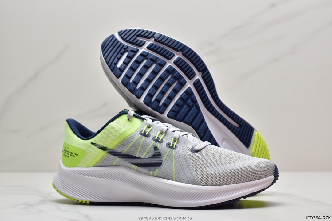 170 耐克Nike Quest 4 新一代追求极致系列百搭轻量纺织面慢跑鞋DA1105-006