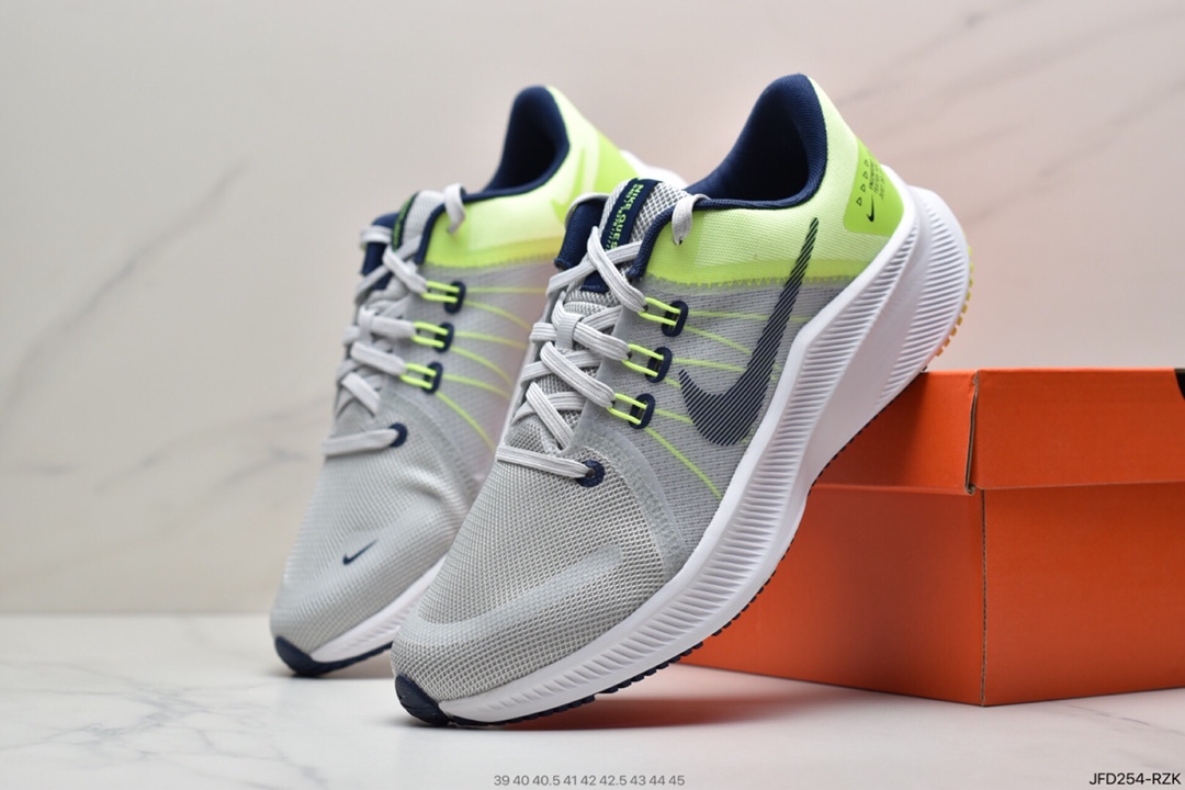 170 耐克Nike Quest 4 新一代追求极致系列百搭轻量纺织面慢跑鞋DA1105-006