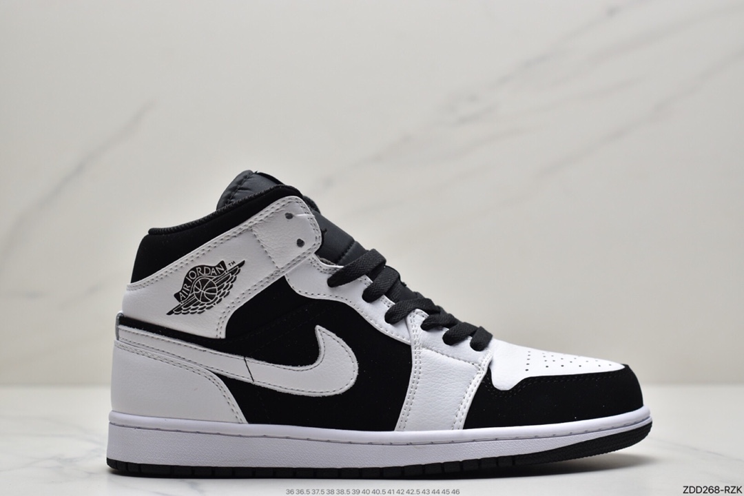 230 Air Jordan 1 Mid ”Obsidian”黑曜石 乔一中邦 554724-174