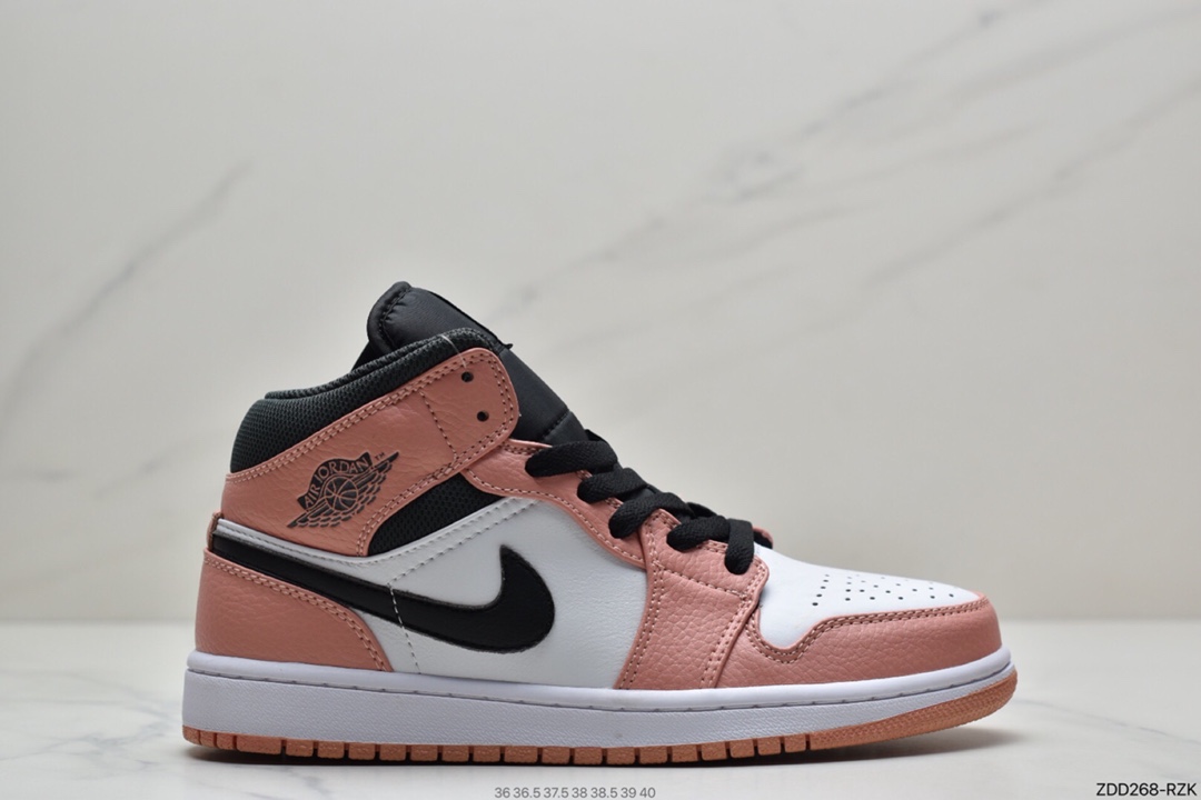 230 Air Jordan 1 Mid ”Obsidian”黑曜石 乔一中邦 554724-174