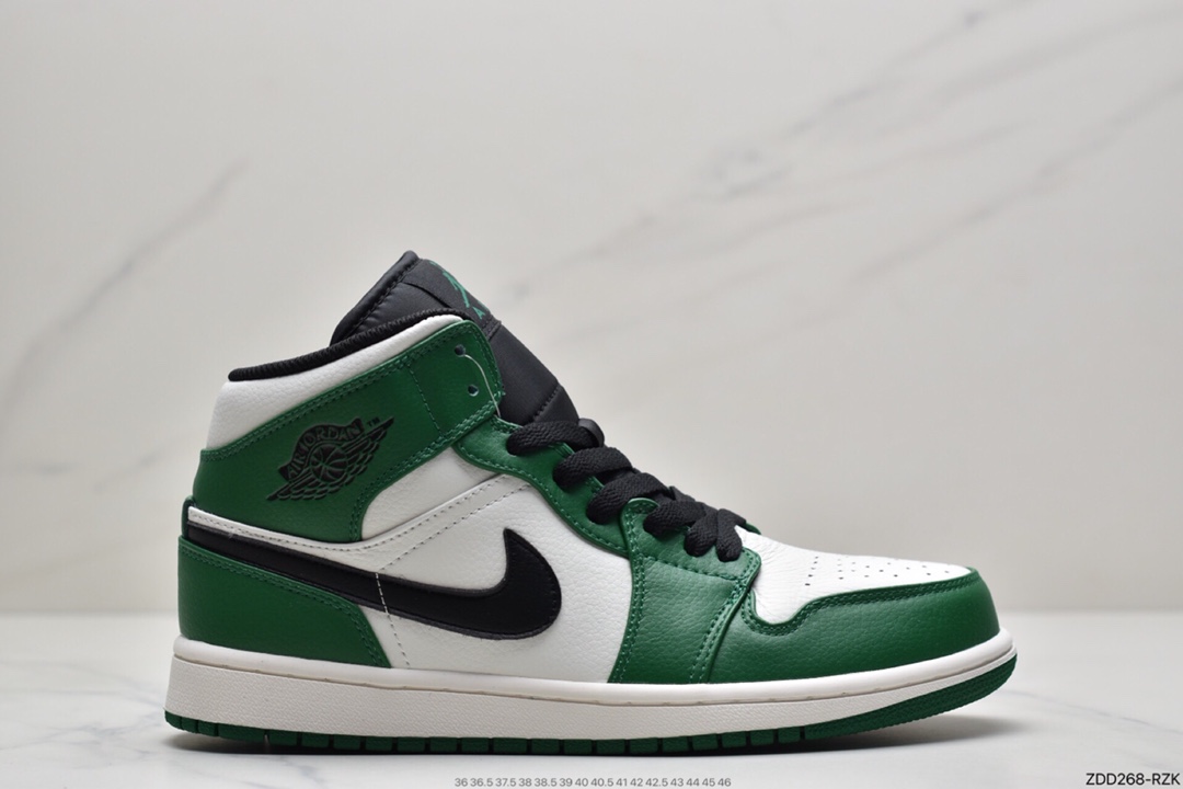 230 Air Jordan 1 Mid ”Obsidian”黑曜石 乔一中邦 554724-174