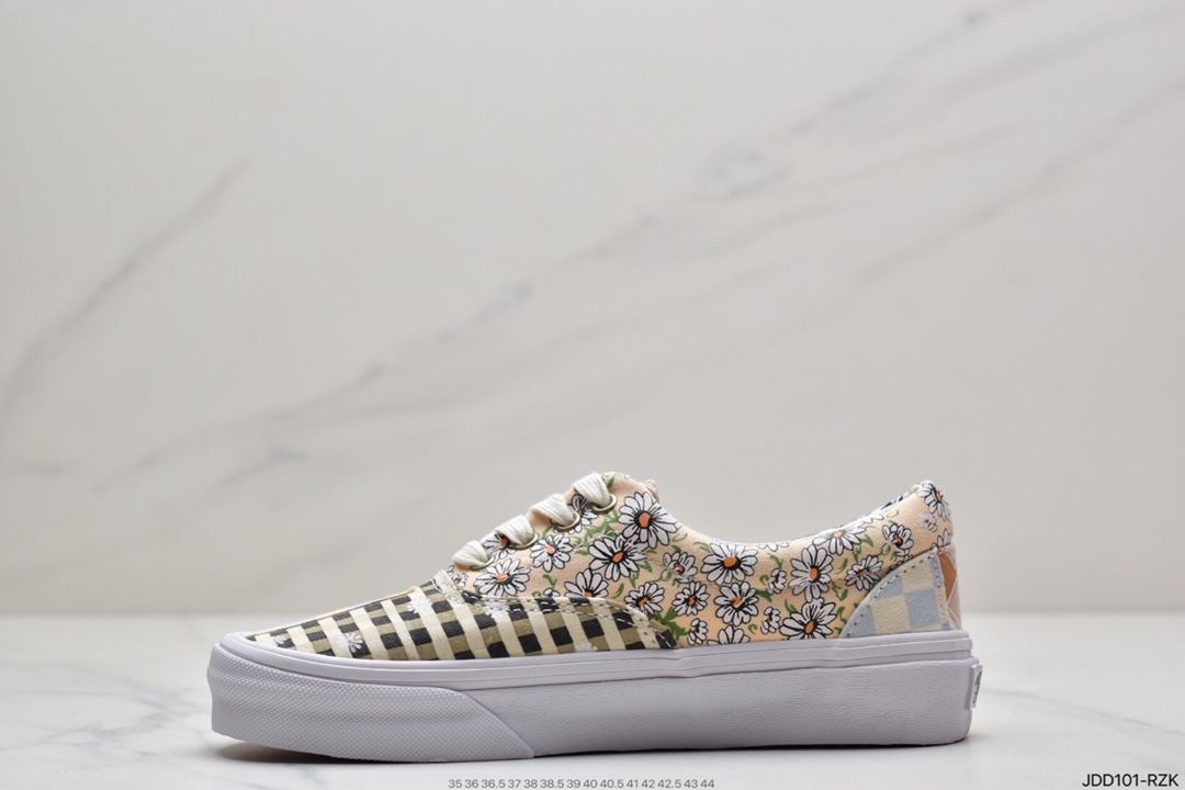 120 万斯Vans Authentic 经典安娜海姆 4孔低帮硫化滑板鞋休闲板鞋