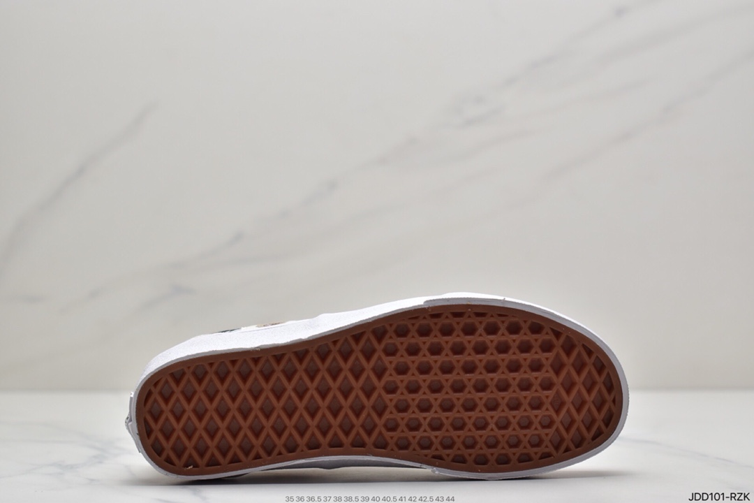 120 万斯Vans Authentic 经典安娜海姆 4孔低帮硫化滑板鞋休闲板鞋