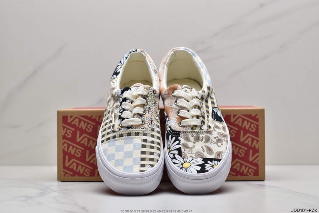 120 万斯Vans Authentic 经典安娜海姆 4孔低帮硫化滑板鞋休闲板鞋