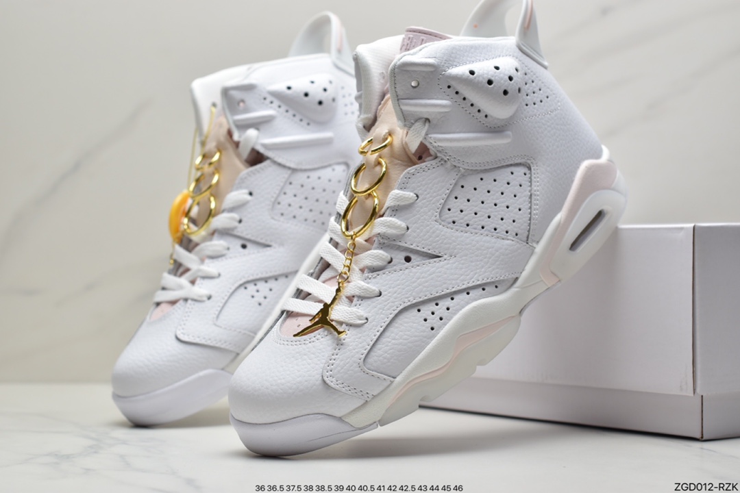 290 Air Jordan 6 Retro 高帮 白绿 AJ6 乔丹6代DH9696