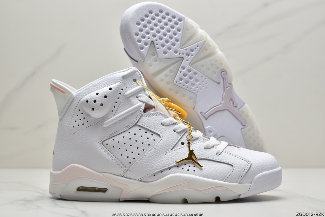290 Air Jordan 6 Retro 高帮 白绿 AJ6 乔丹6代DH9696