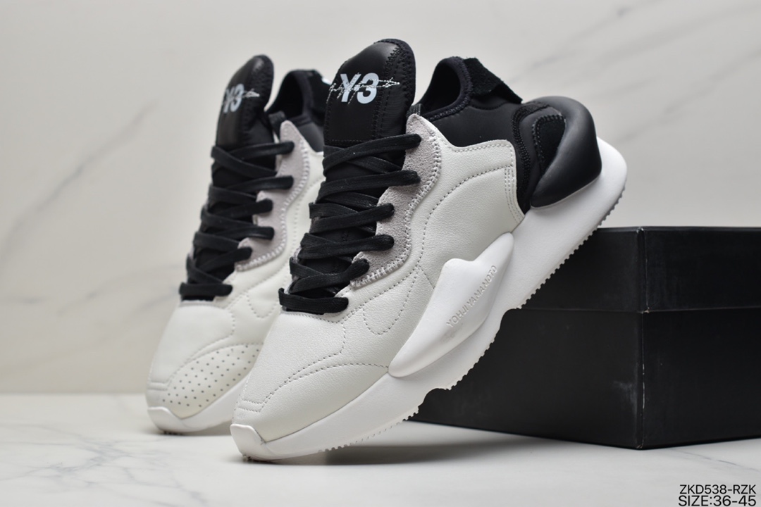 270  YohjiYamamoto三本耀司 Y-3 Kaiwa Chunky Sneakers 凯瓦系列复古百搭轻量老爹鞋EF2546