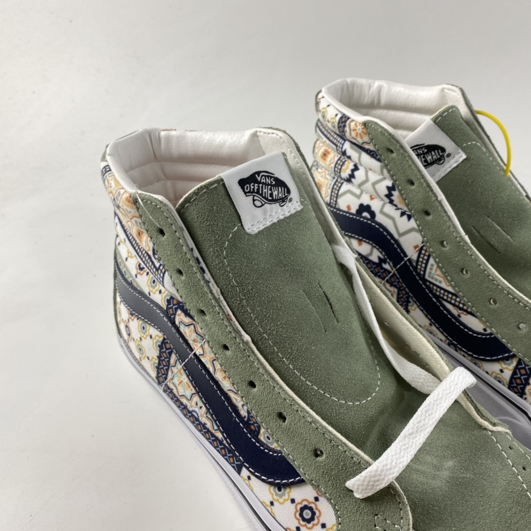 P170  Vans SK8-Hi 摩洛哥方块花纹高帮板鞋 VN0A4BV8688