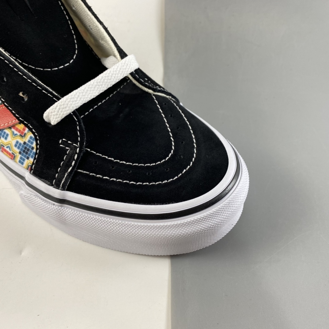 P170  Vans SK8-Hi 摩洛哥方块花纹高帮板鞋 VN0A4BV8687