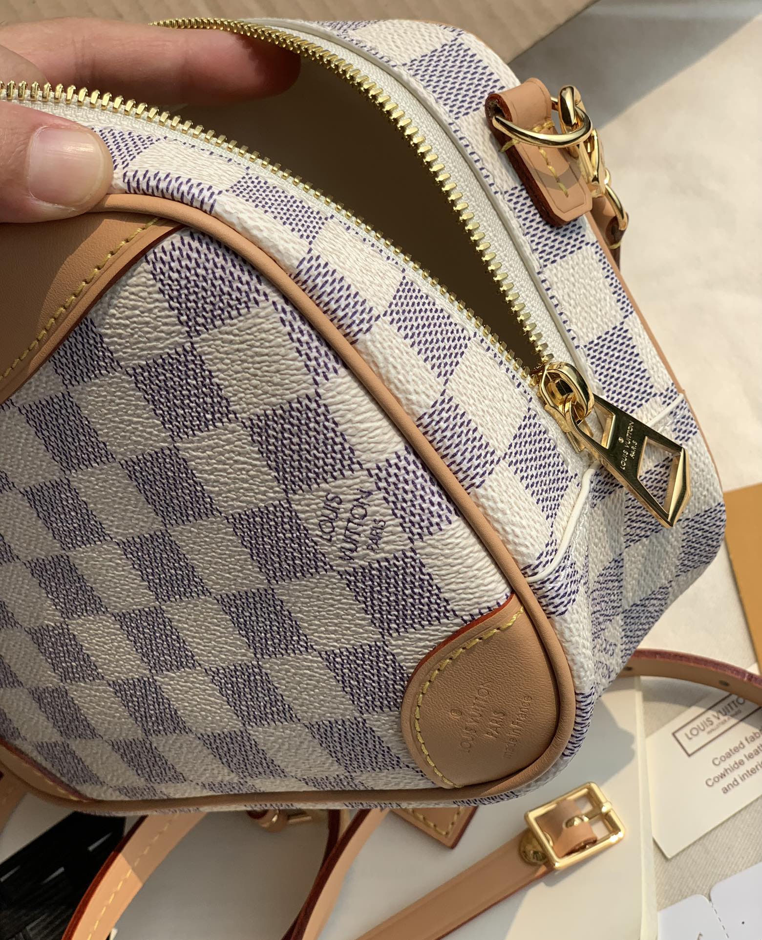 🌼 m50048尺寸21*16*7cm白棋盘！解锁最新款L*V deauville相机包！官网售价148