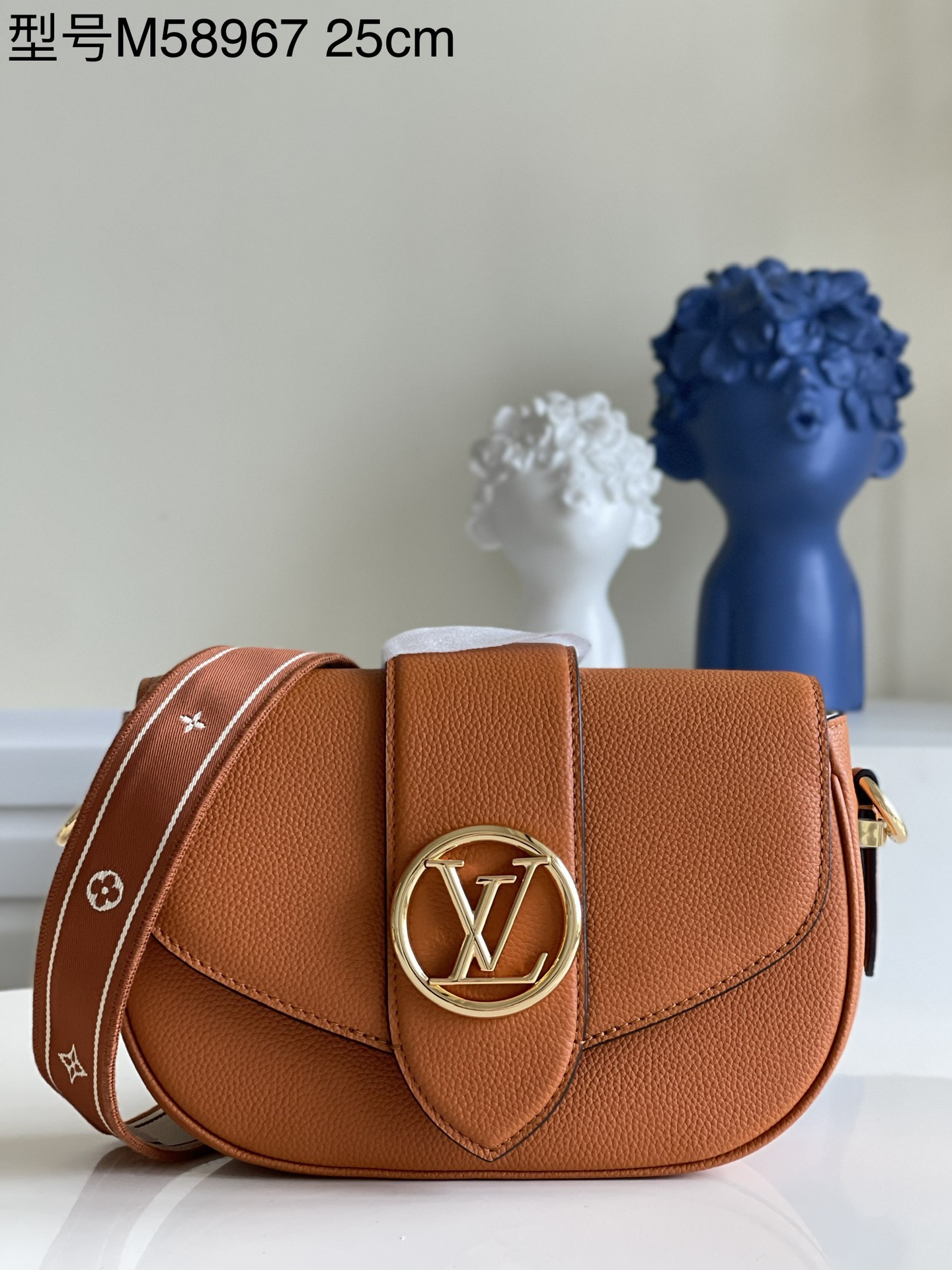Louis Vuitton LV Pont Bags Handbags Sewing Calfskin Cowhide Circle M58967