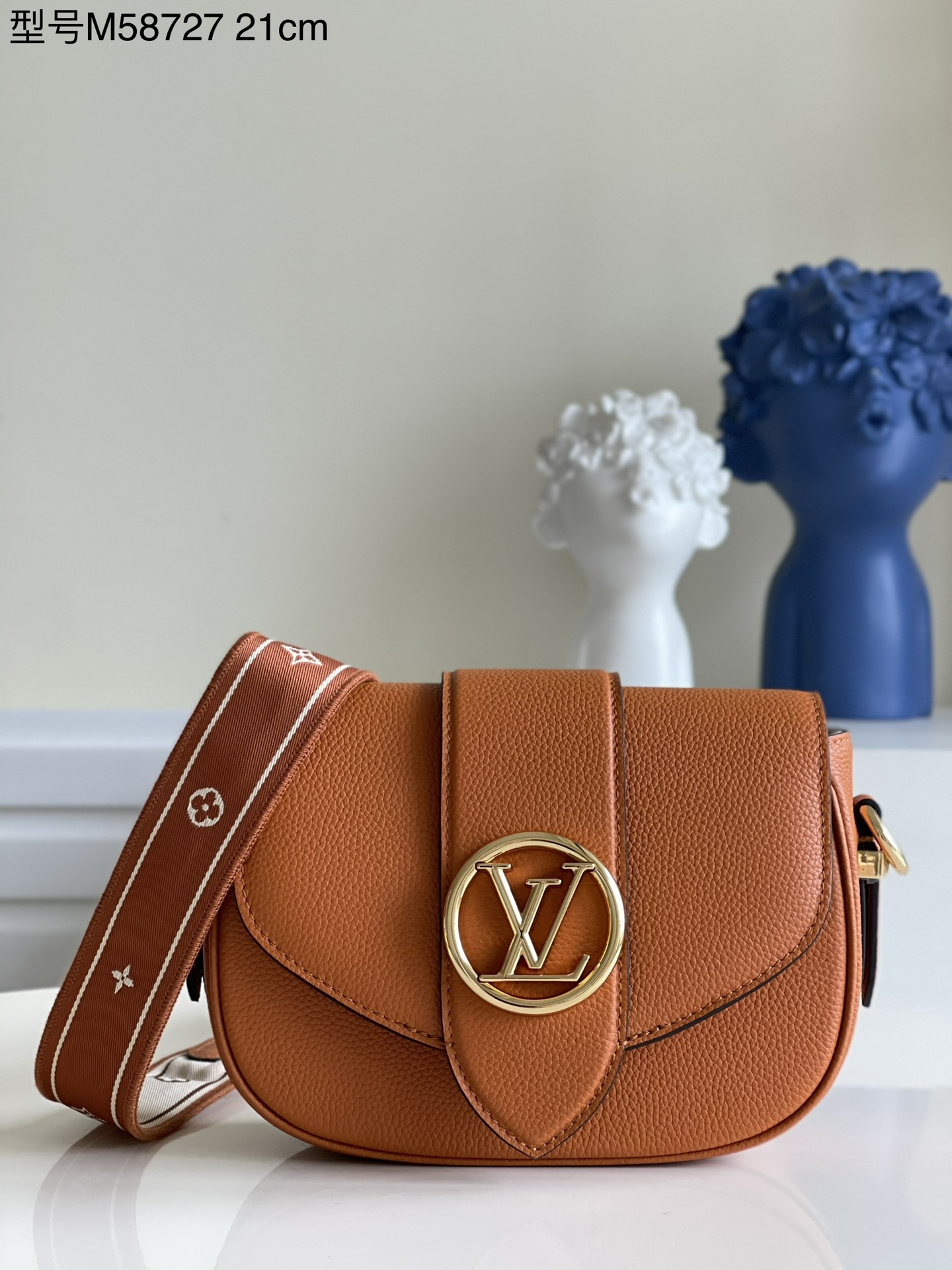 Louis Vuitton LV Pont Bags Handbags Calfskin Cowhide Circle M58729
