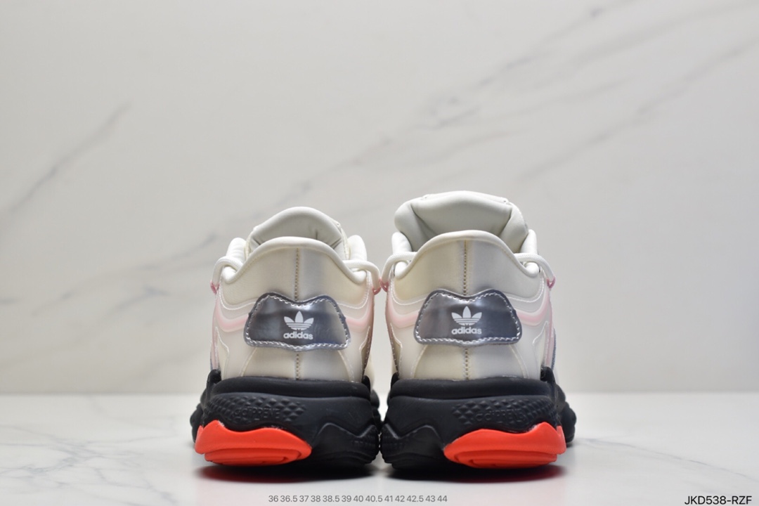 160 阿迪达斯Adidas Ozweego adiPENE 水管2.0 皮面复古运动老爹鞋G55588