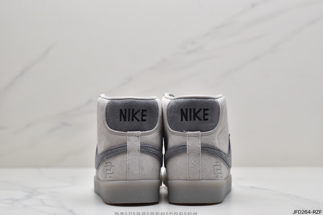 170 主题系列 联名  卫冕冠军 新作Nike Blazer Low x Reigning Champ 2.0灰麂皮打造 371761-900
