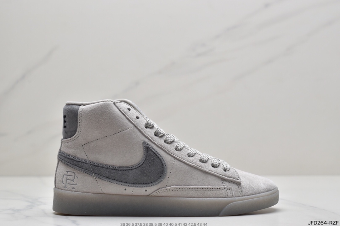 170 主题系列 联名  卫冕冠军 新作Nike Blazer Low x Reigning Champ 2.0灰麂皮打造 371761-900