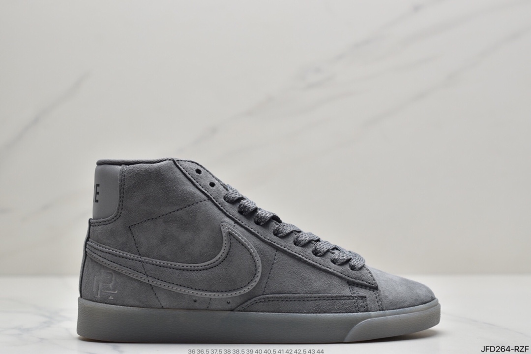 170 主题系列 联名  卫冕冠军 新作Nike Blazer Low x Reigning Champ 2.0灰麂皮打造 371761-900