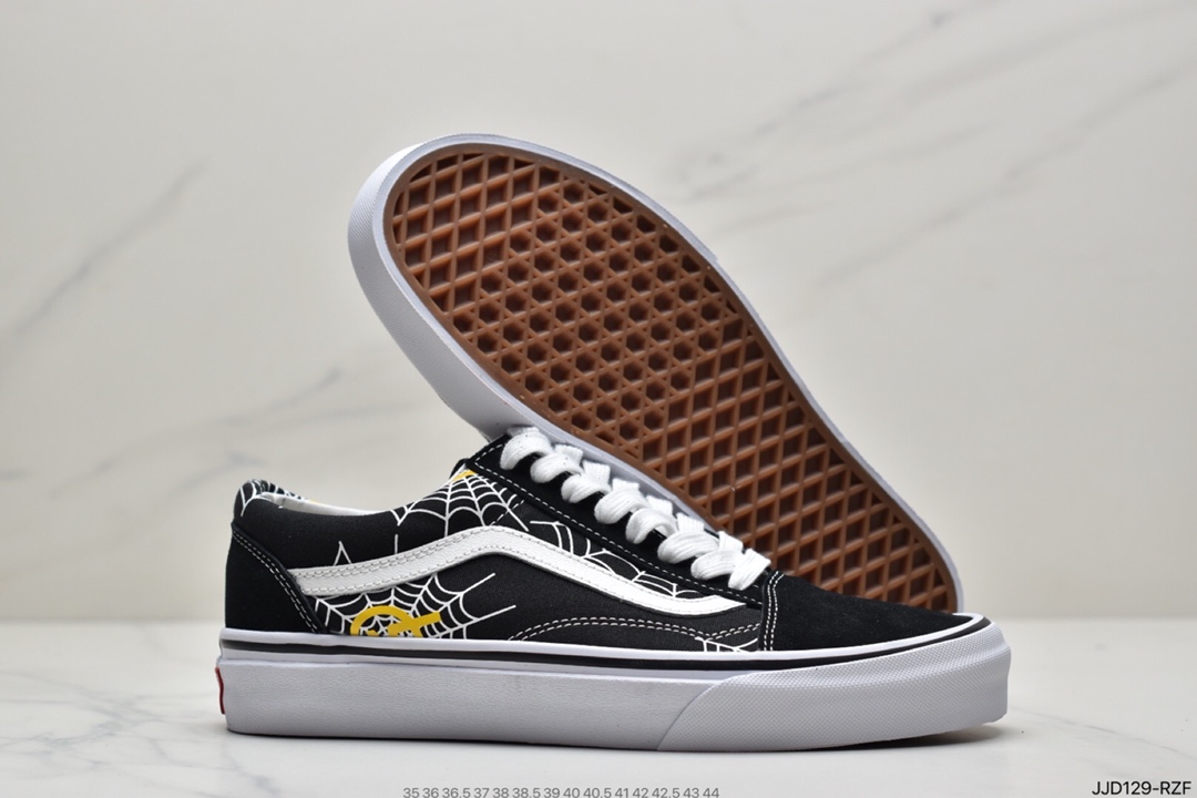 130  VANS 万斯 Old Skool 时尚百搭 耐磨防滑 低帮硫化底帆布鞋