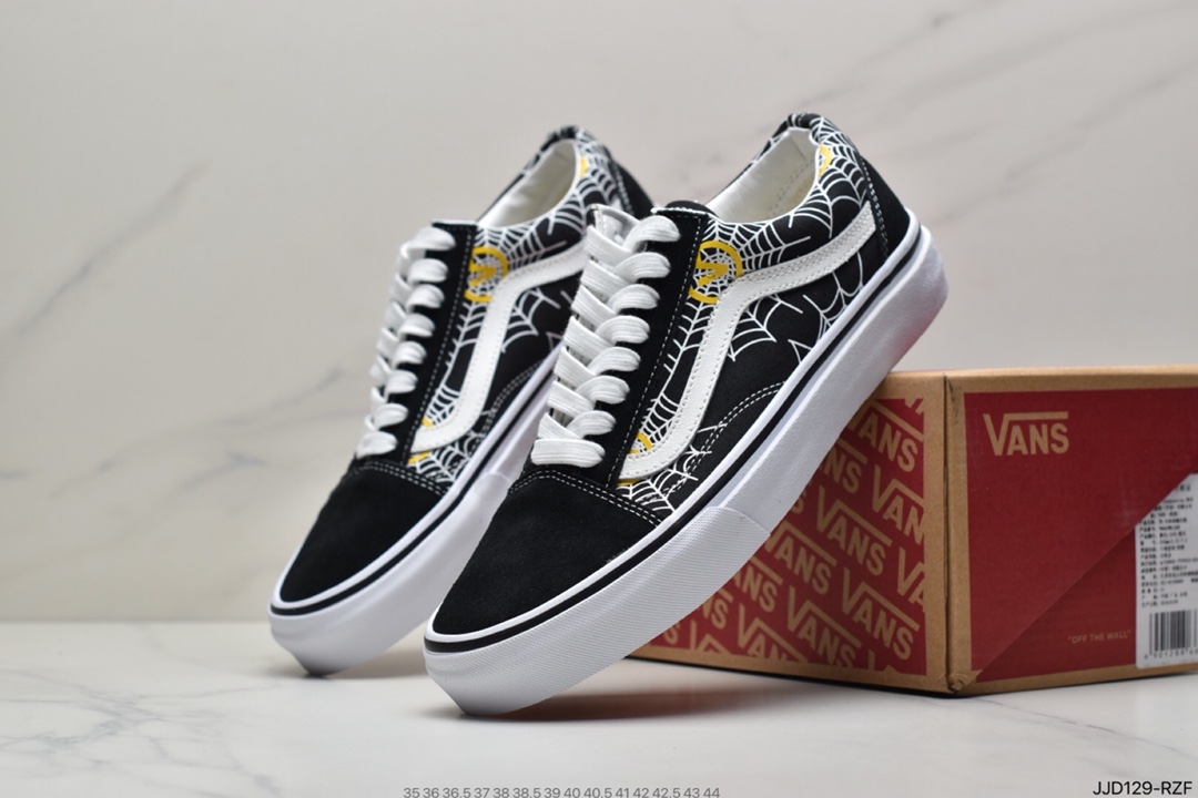 130  VANS 万斯 Old Skool 时尚百搭 耐磨防滑 低帮硫化底帆布鞋