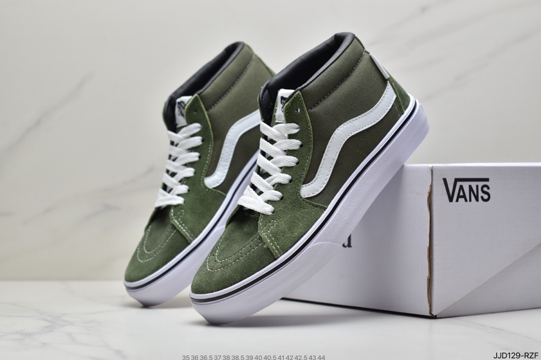 130 万斯范斯VANS Sk8-Mid Pro经典中帮男女休闲运动板鞋