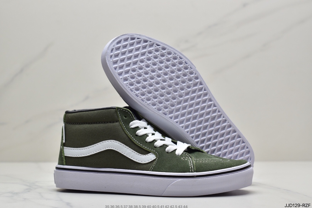 130 万斯范斯VANS Sk8-Mid Pro经典中帮男女休闲运动板鞋
