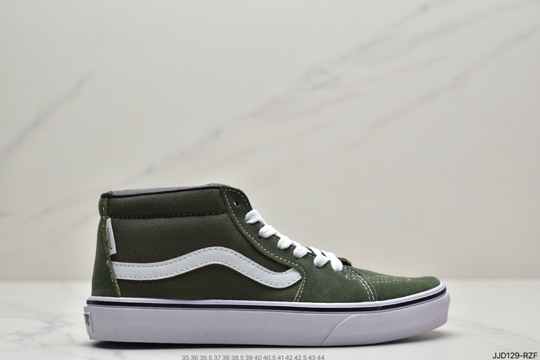 130 万斯范斯VANS Sk8-Mid Pro经典中帮男女休闲运动板鞋