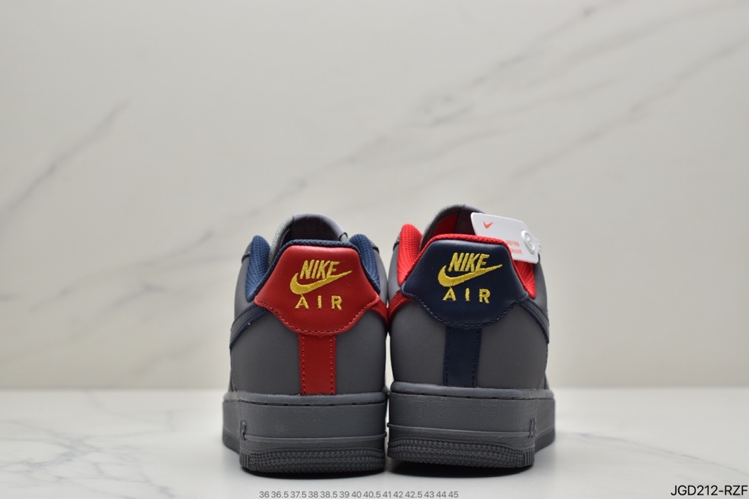 180 耐克Air Force 1 “Grey Suede” 麂皮狼灰原楦头原纸板BQ4329-002