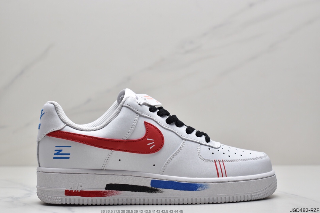 180 耐克Nike Air Force 1 07 空军一号低帮运动休闲板鞋CW2288-111